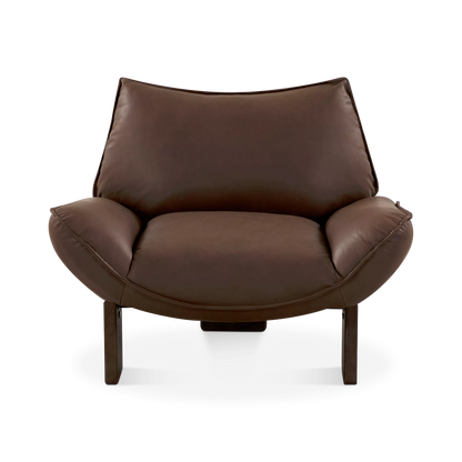 Senna - Leather Armchair by Furninova