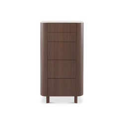 Parabole - Chiffonnier en noyer par Ligne Roset