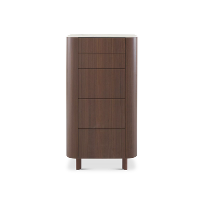 Parabole - Chiffonnier en noyer par Ligne Roset