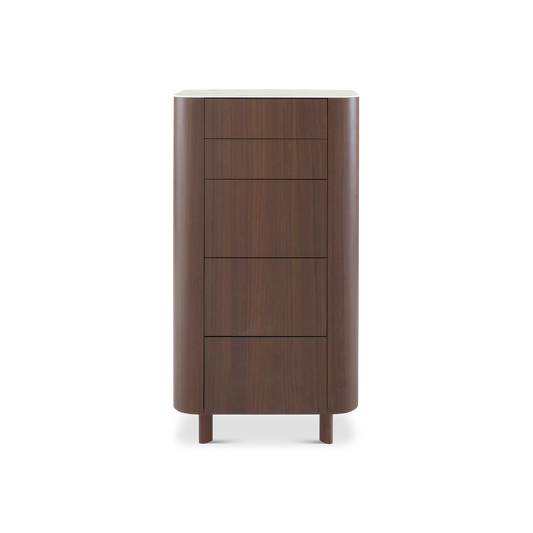 Parabole - Chiffonnier en noyer par Ligne Roset