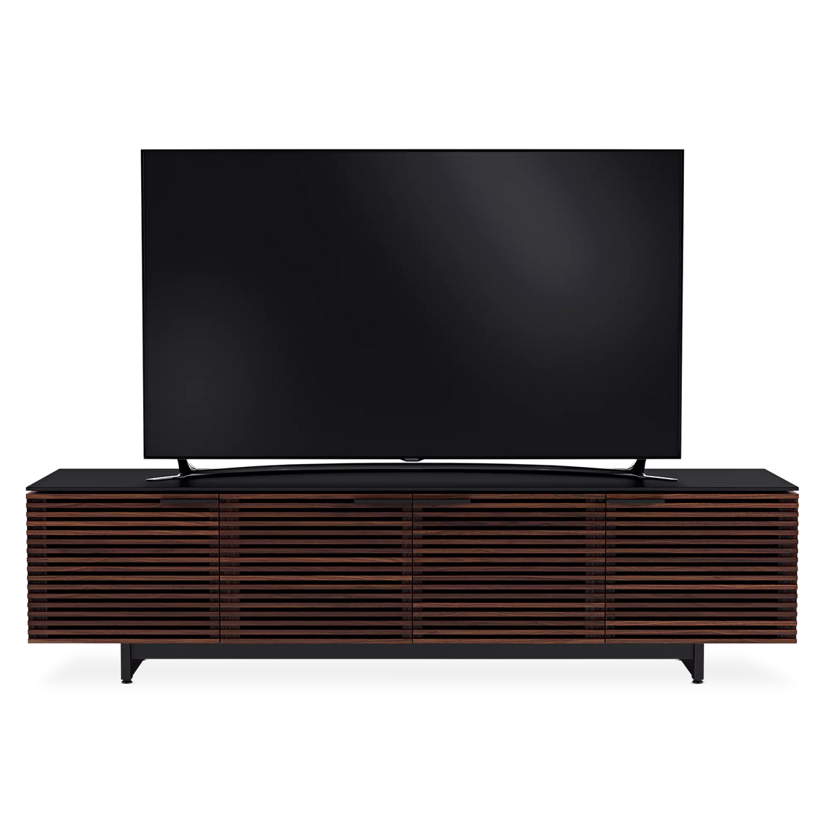 Corridor 8173 - Low-Profile TV Stand with 4 Compartments by BDI