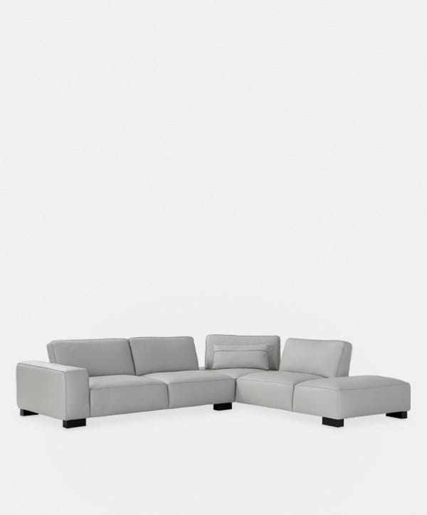 Soho - Sectional Leather Sofa by Gamma