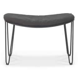 Wire - Outdoor Stainless Steel Ottoman by Joli