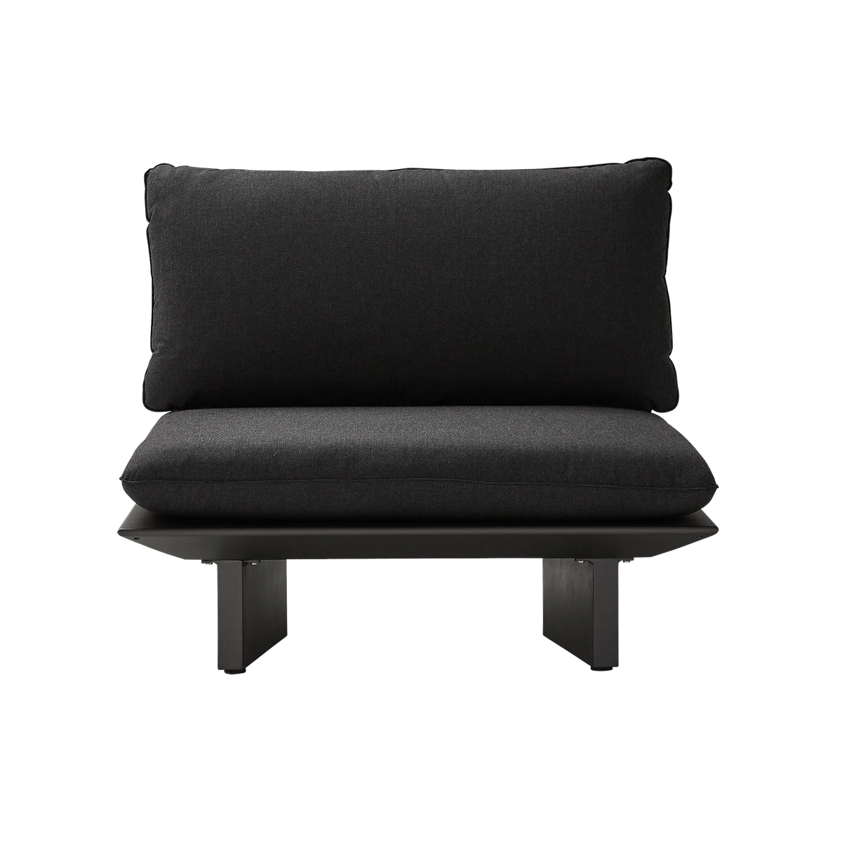 Statement - Outdoor Aluminium Modular Armless Chair