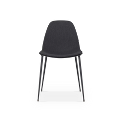 Marguerite - Chaise sans bras extérieure en aluminium par Joli