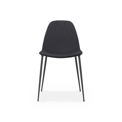 Marguerite - Chaise sans bras extérieure en aluminium par Joli