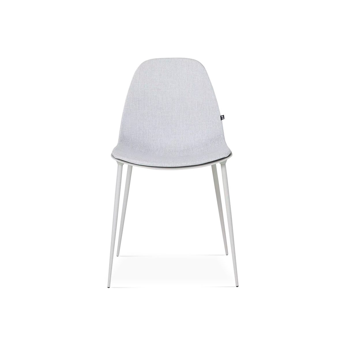 Marguerite - Chaise sans bras extérieure en aluminium par Joli