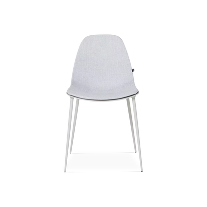 Marguerite - Chaise sans bras extérieure en aluminium par Joli