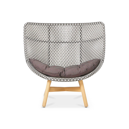 MBrace - Outdoor Wicker Lounge Chair by Dedon