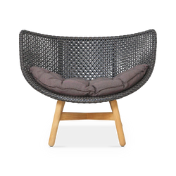 MBrace - Fauteuil extérieur en rotin par Dedon