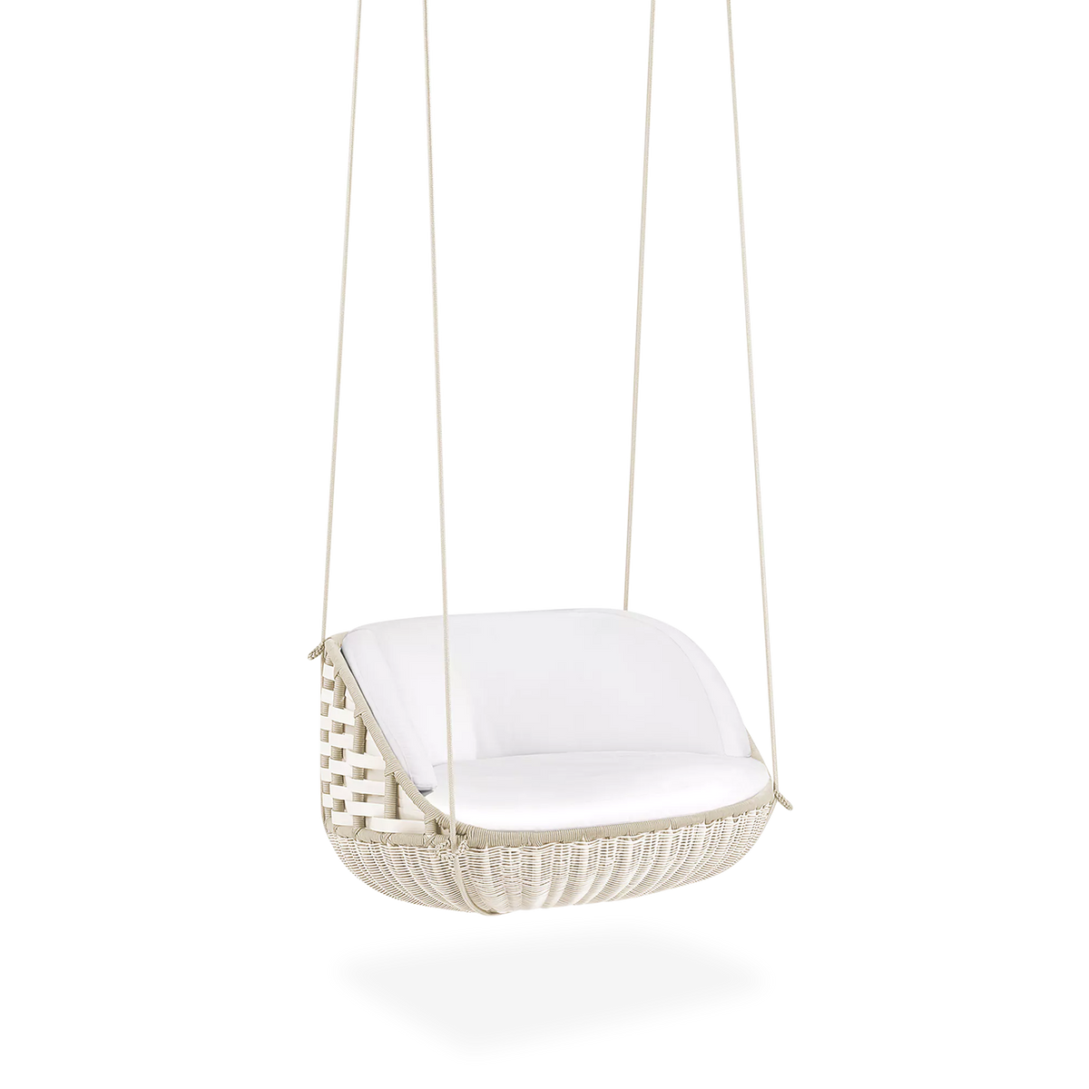 Swing Rest - Fauteuil extérieur en rotin par Dedon