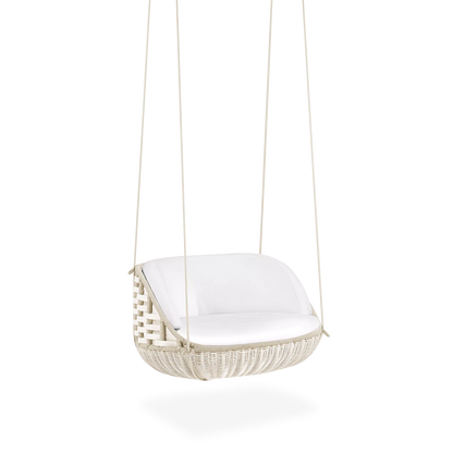 Swing Rest - Fauteuil extérieur en rotin par Dedon