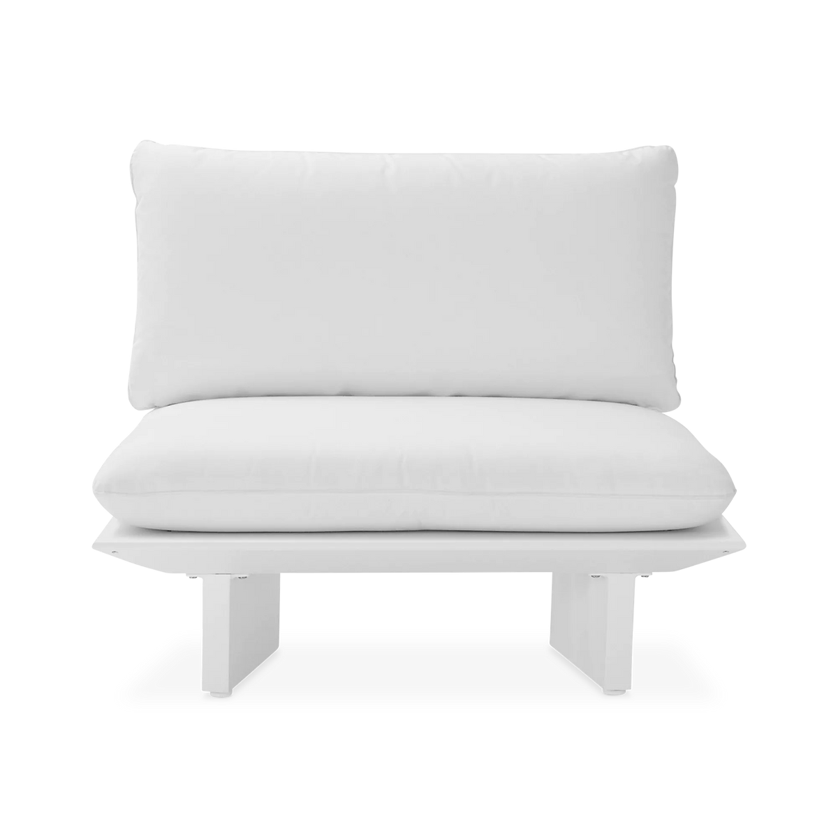 Statement - Outdoor Aluminium Modular Armless Chair