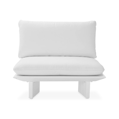 Statement - Outdoor Aluminium Modular Armless Chair