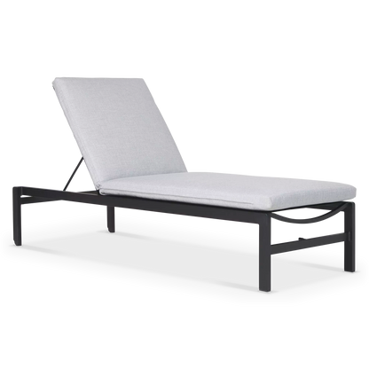 State - Chaise longue extérieure en textilène