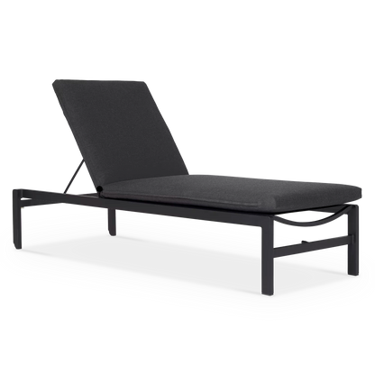 State - Chaise longue extérieure en textilène