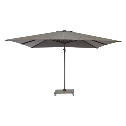 Antego - Parasol auto-portant carré extérieur en aluminium