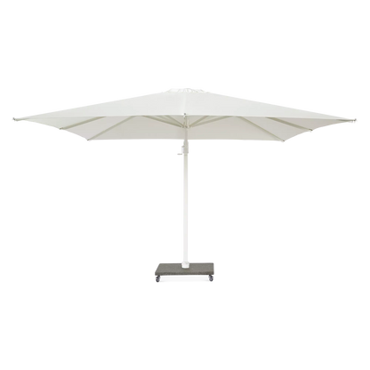 Antego - Parasol auto-portant carré extérieur en aluminium
