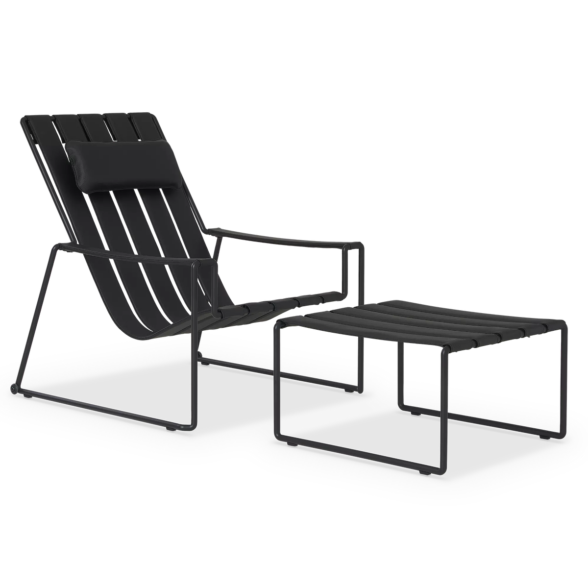 Strappy - Outdoor Aluminium Lounge Chair by Royal Botania