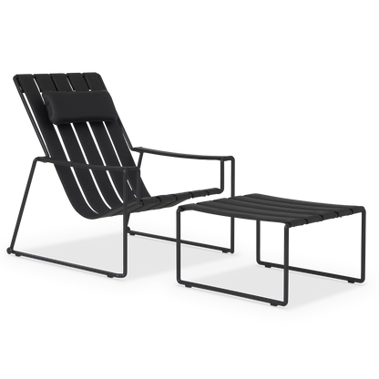 Strappy - Outdoor Aluminium Lounge Chair by Royal Botania