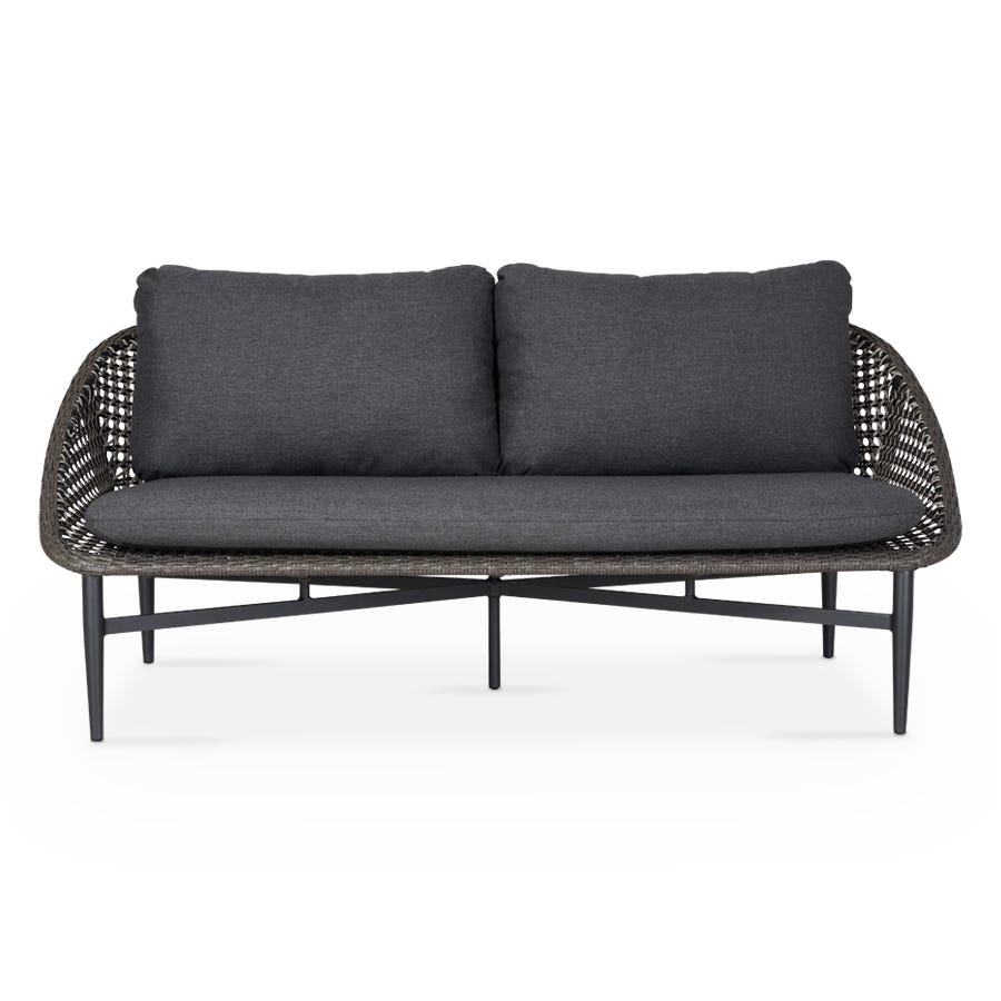 Summer Tweed - Outdoor Wicker 3-Seater Sofa