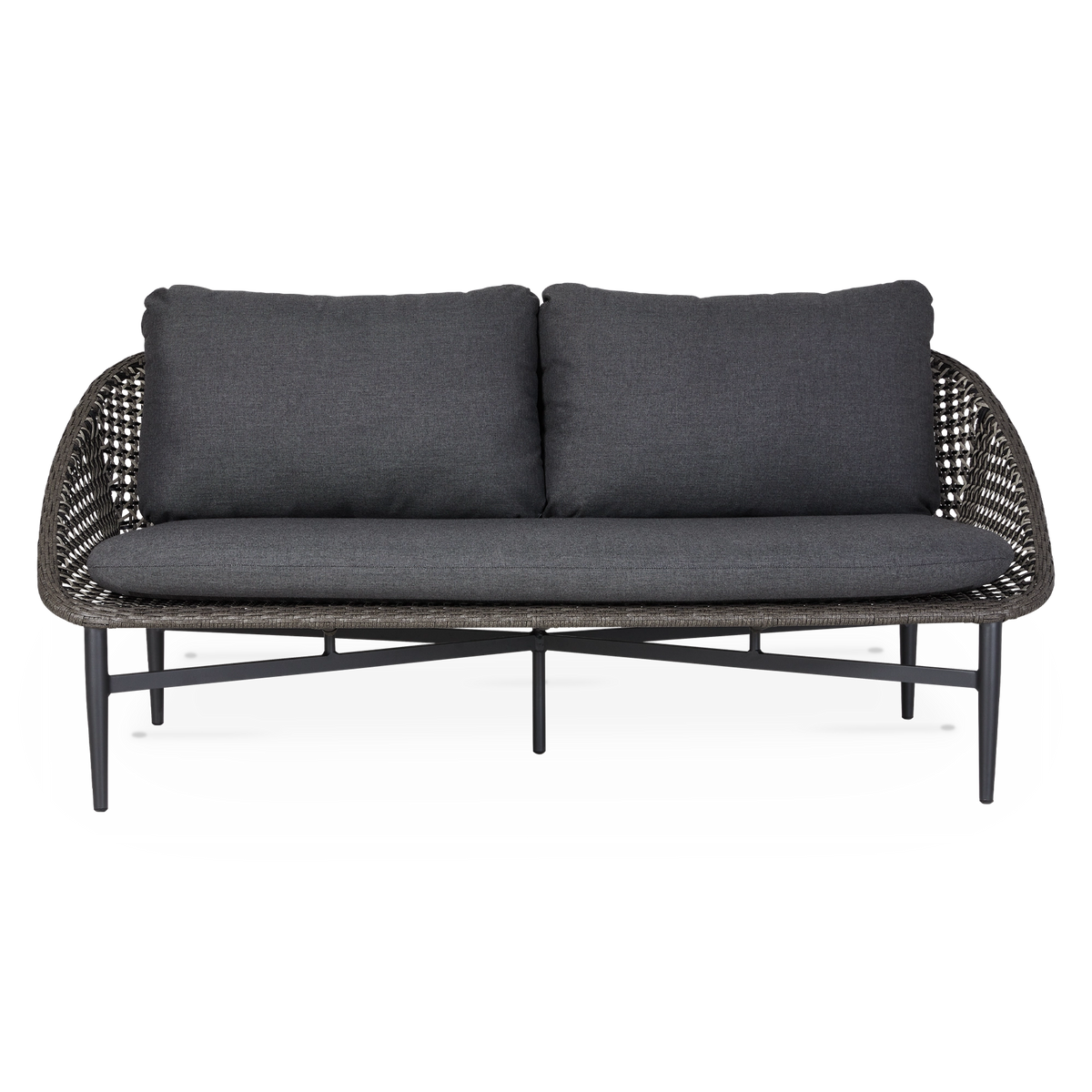 Summer Tweed - Outdoor Wicker 3-Seater Sofa