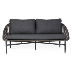 Summer Tweed - Outdoor Wicker 3-Seater Sofa
