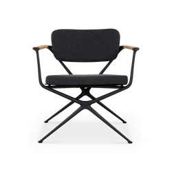Exes - Outdoor Aluminium Lounge Chair by Royal Botania