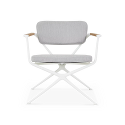 Exes - Fauteuil extérieur en aluminium par Royal Botania