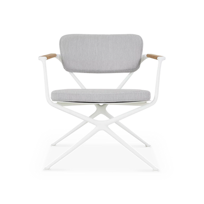 Exes - Fauteuil extérieur en aluminium par Royal Botania
