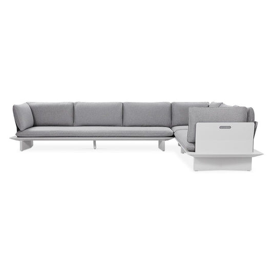 Statement - Canapé Sectionnel 3 pièces extérieur en aluminium