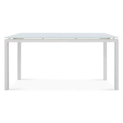 Arolla - Outdoor Tempered Glass Dining Table