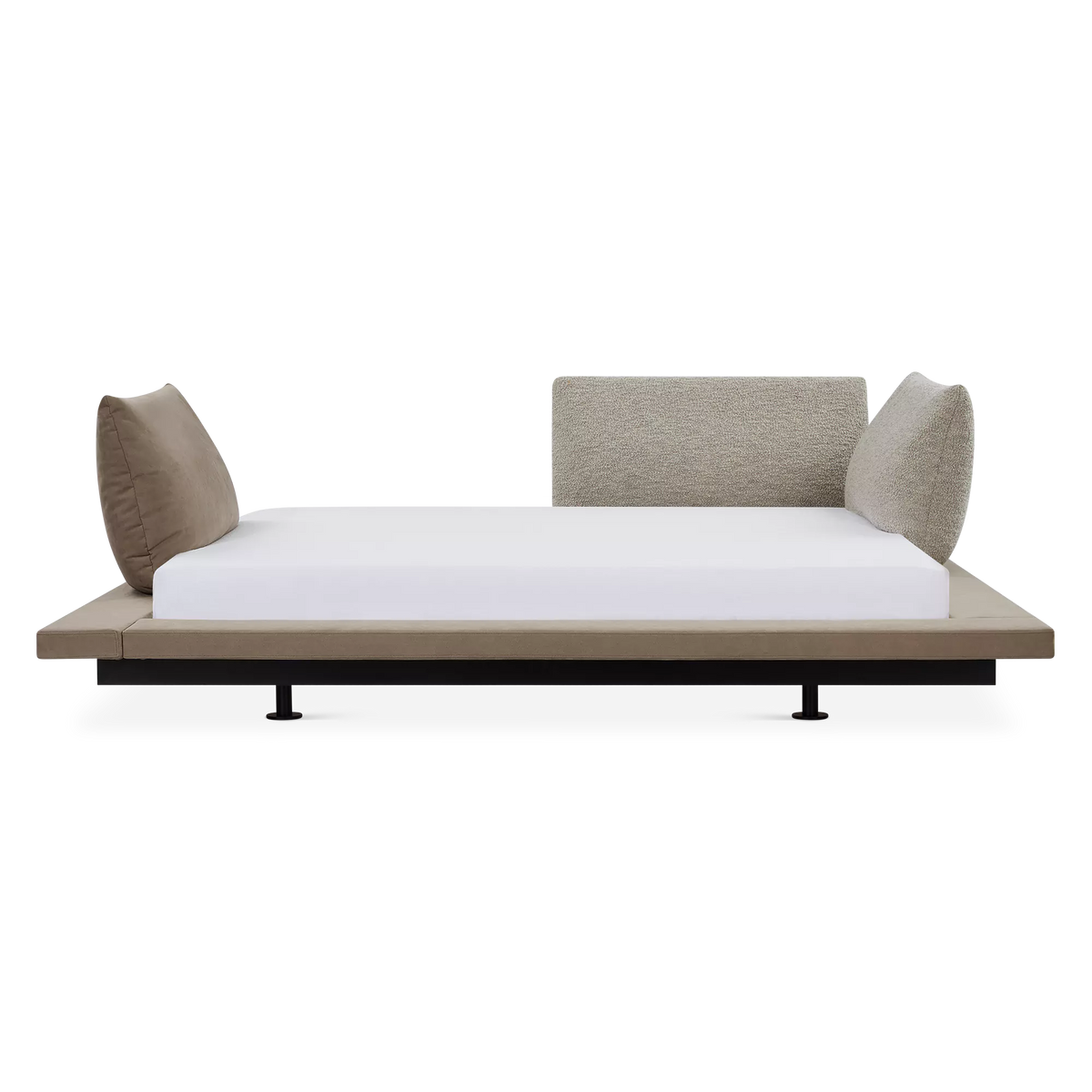 Peter Maly 2 - Lit avec coussins amovibles par Ligne Roset