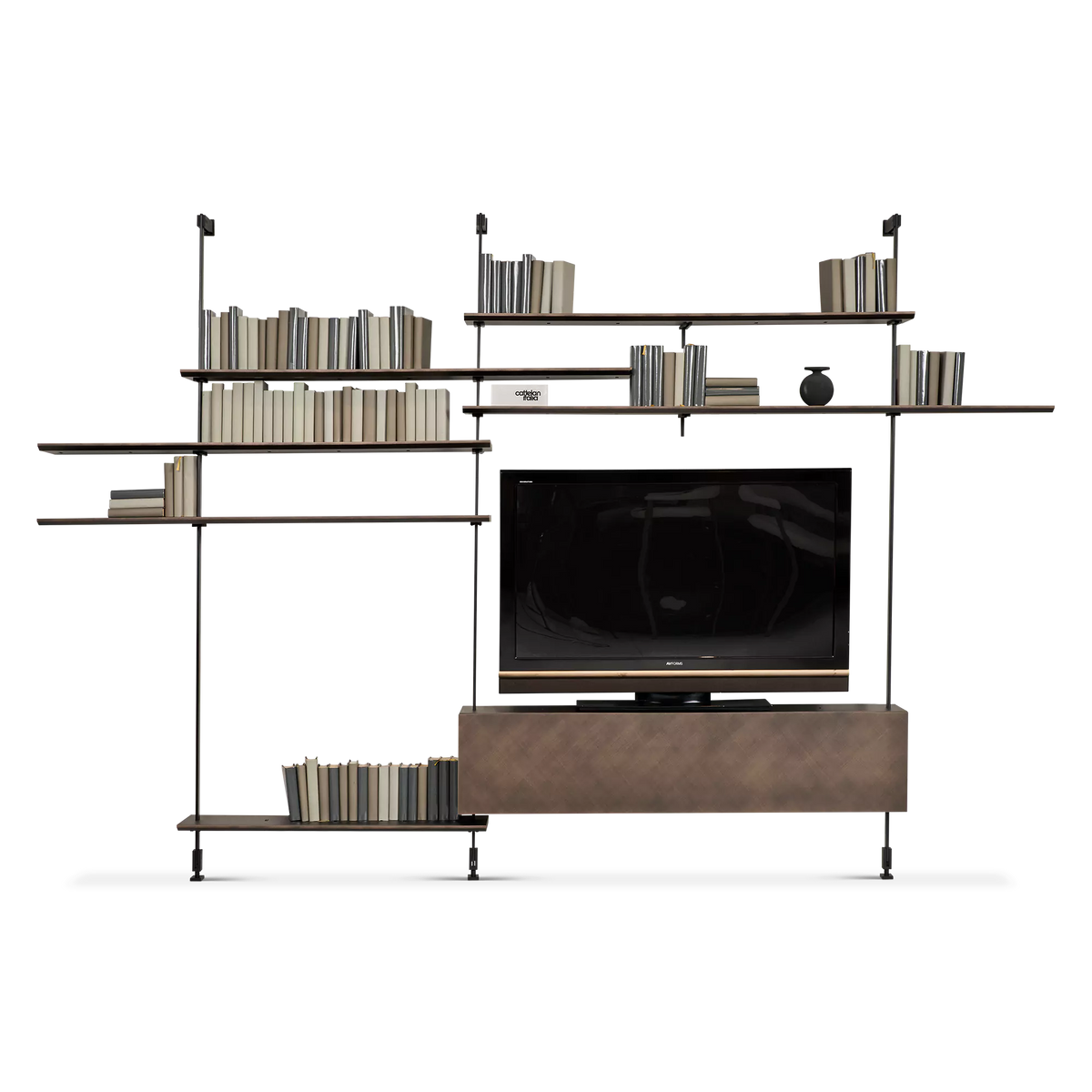 Airport - Bronze Bookcase by Cattelan Italia