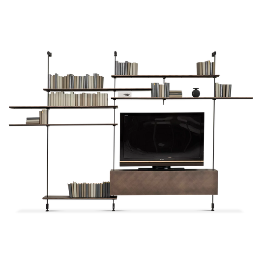 Airport - Bronze Bookcase