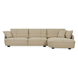 Space - Leather Modular Sectional Sofa by Gamma
