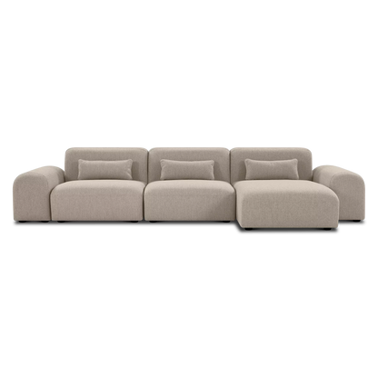 Pretty - Fabric Modular Sectional Sofa with Lounge Chair