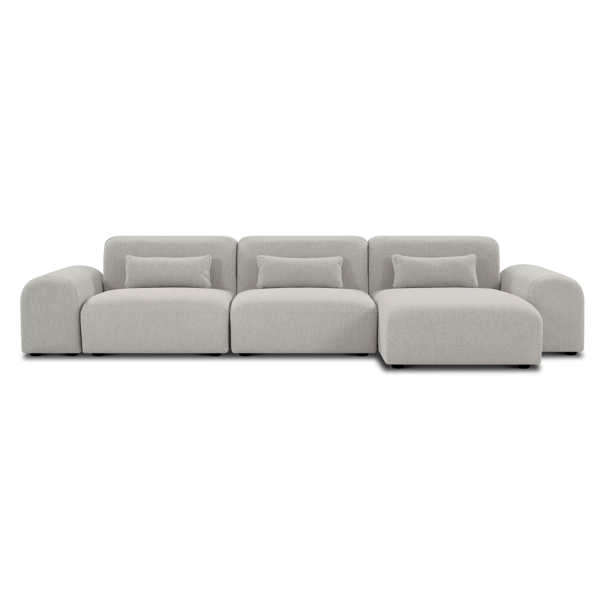 Pretty - Fabric Modular Sectional Sofa with Lounge Chair