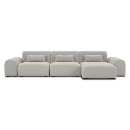 Pretty - Fabric Modular Sectional Sofa with Lounge Chair