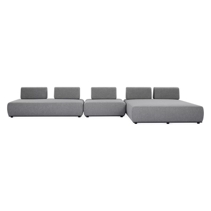 Lego - Canapé sectionnel modulaire extérieur en tissu