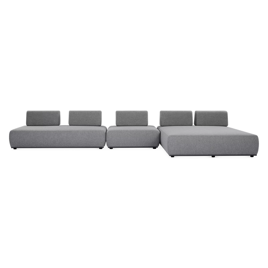 Lego - Canapé sectionnel modulaire extérieur en tissu