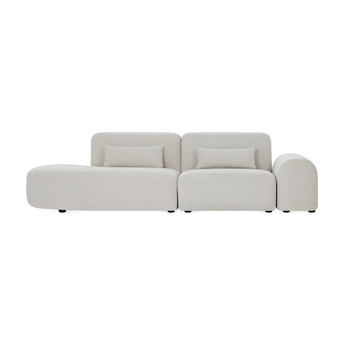 Pretty - Canapé modulaire avec module chaise longue