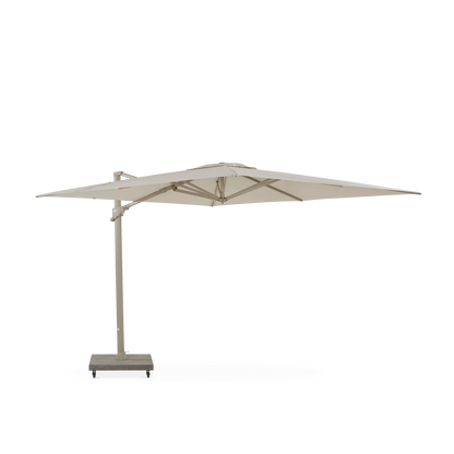 Hawaii - Parasol auto-portant rond extérieur en aluminium