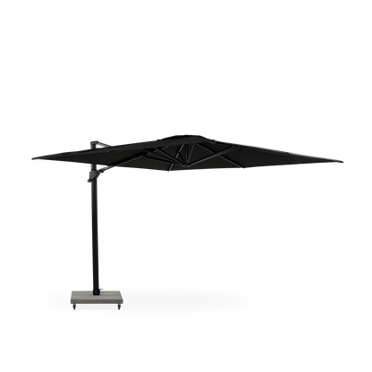Hawaii - Parasol auto-portant rond extérieur en aluminium
