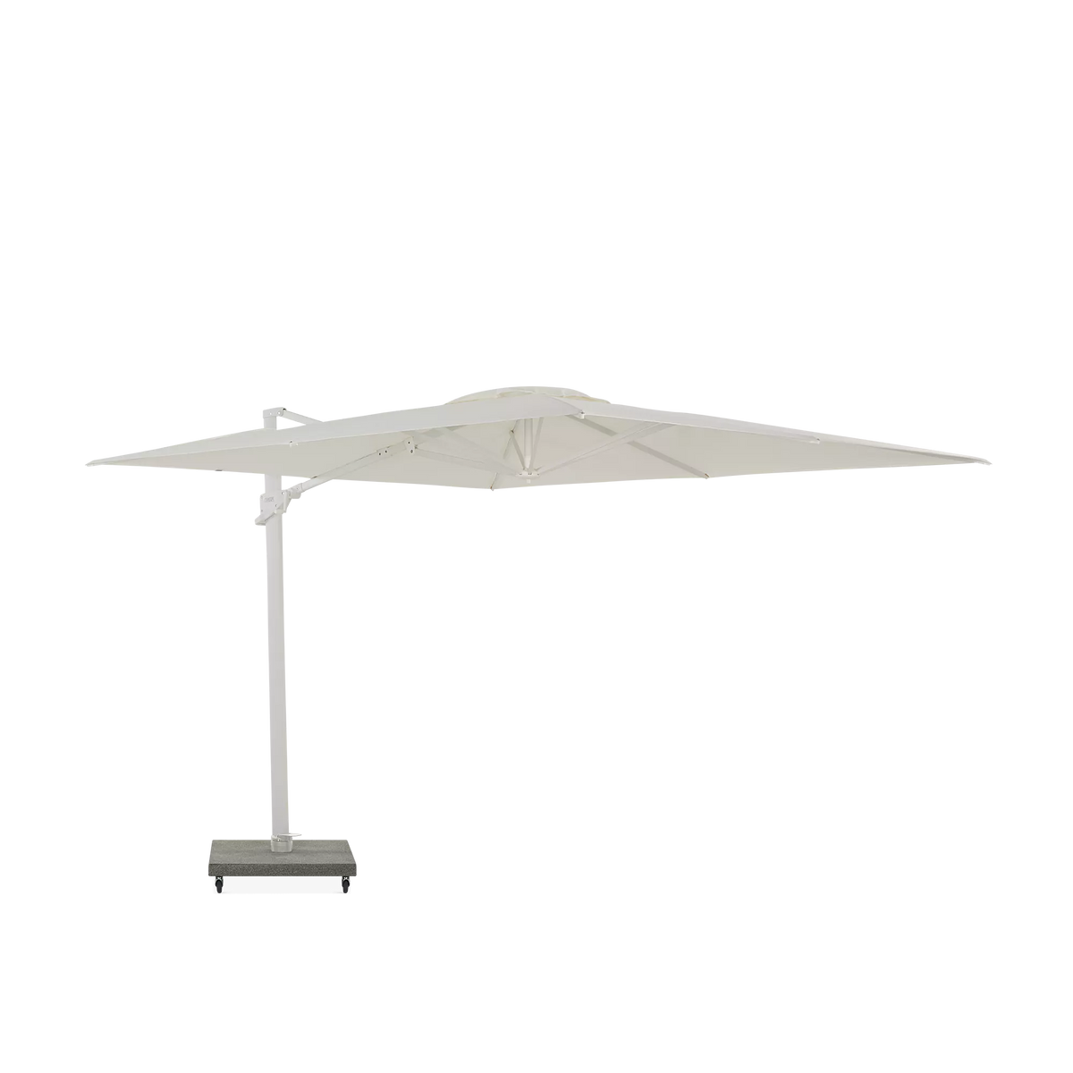 Hawaii - Parasol auto-portant rond extérieur en aluminium