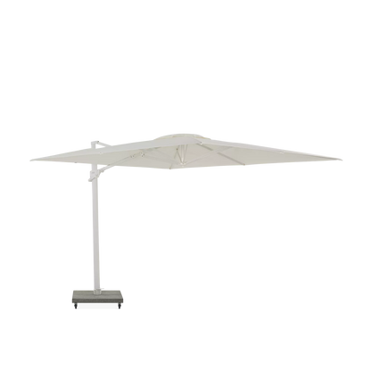 Hawaii - Parasol auto-portant rond extérieur en aluminium