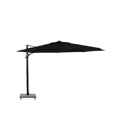 Hawaii - Parasol auto-portant rond extérieur en aluminium
