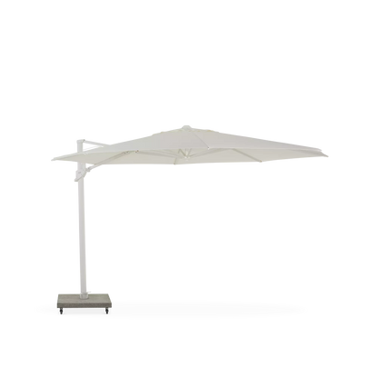 Hawaii - Parasol auto-portant rond extérieur en aluminium