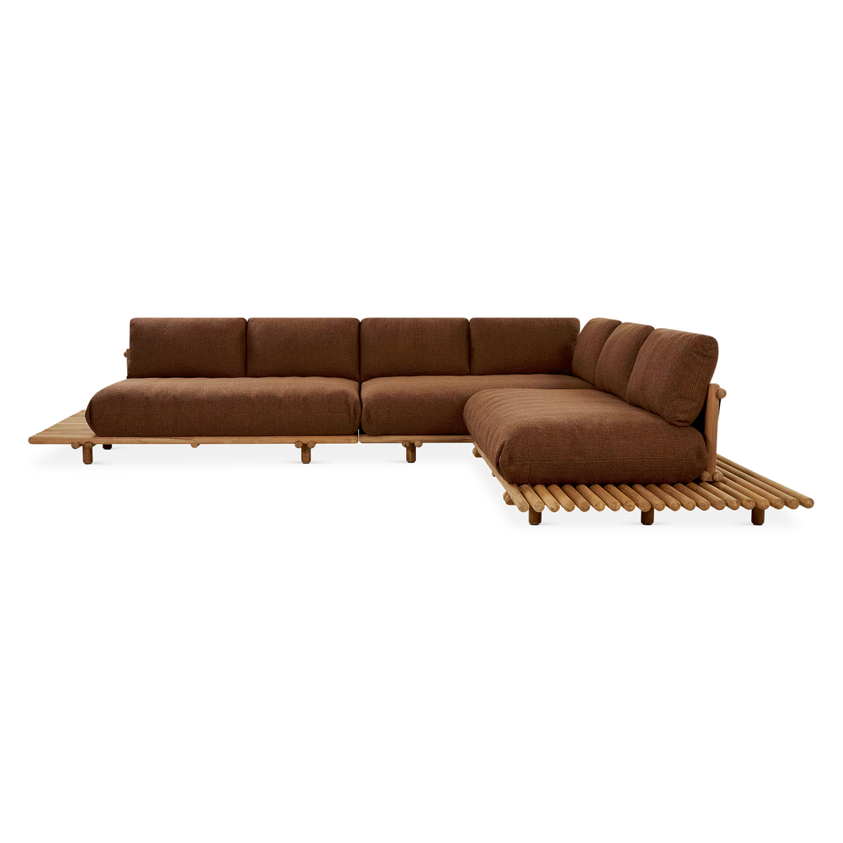 Sticks - Outdoor Teak Sofa by Cane-line