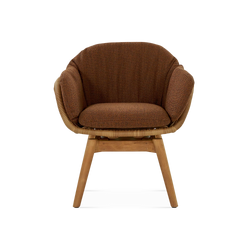 Stay - Chaise extérieure en teck par Cane-line